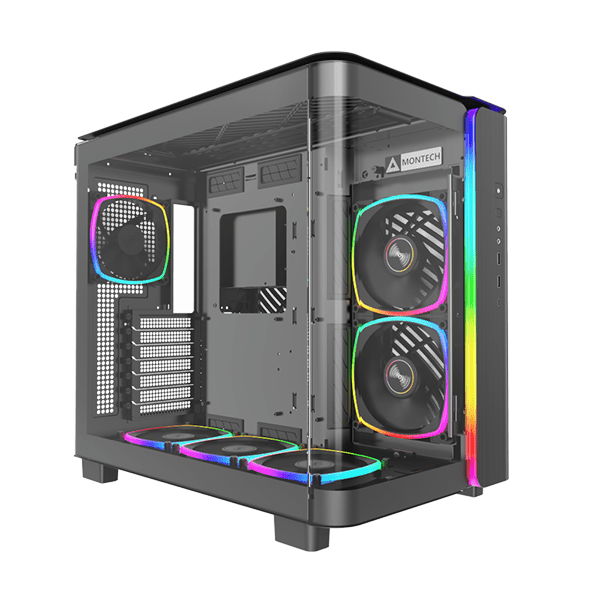 Vektra RDY King 95 Pro Black Series Gaming PC - AMD R5 - 5600, B550M, RTX 4070 Super 12GB, 32GB DDR4 RAM, Gen4 1TB SSD, 750W, Liquid Cooled 360mm, Windows 11 pro, 2 - Years Warranty - Vektra Computers LLC Vektra RDY King 95 Pro Black Series Gaming PC - AMD R5 - 5600, B550M, RTX 4070 Super 12GB, 32GB DDR4 RAM, Gen4 1TB SSD, 750W, Liquid Cooled 360mm, Windows 11 pro, 2 - Years Warranty - Vektra Computers LLC